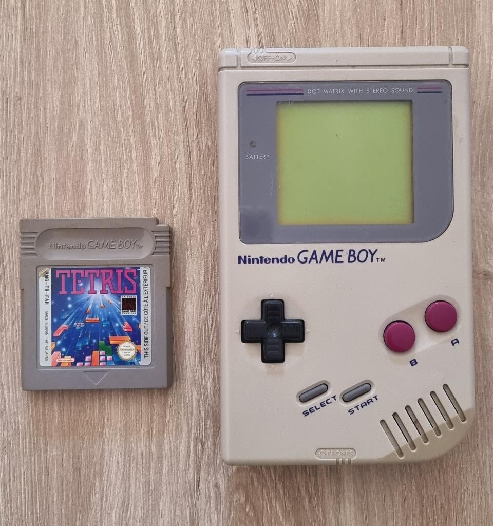 GameBoy + Tetris, Puzzel en Educatief, 1 speler, Ophalen of Verzenden, Zo goed als nieuw