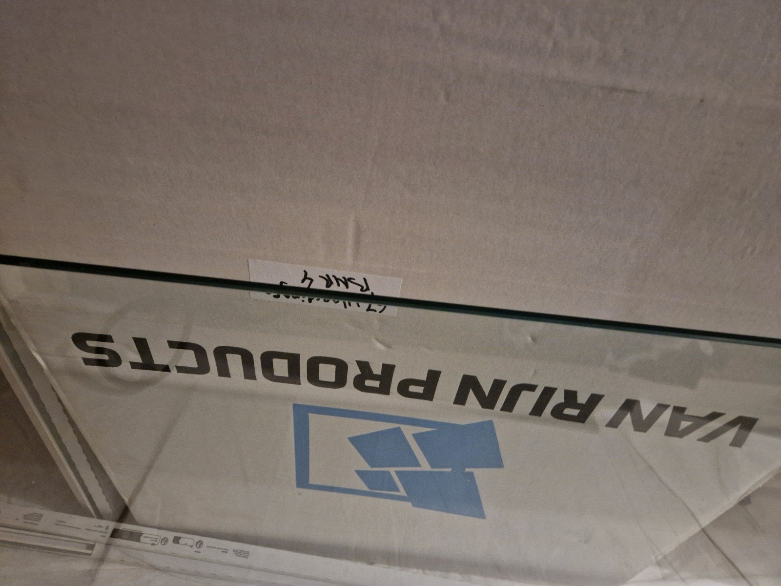 Douchewand 60x200 cm - Nieuw, ongebruikt, Doe-het-zelf en Verbouw, Ophalen, Zo goed als nieuw, Glas, Douche