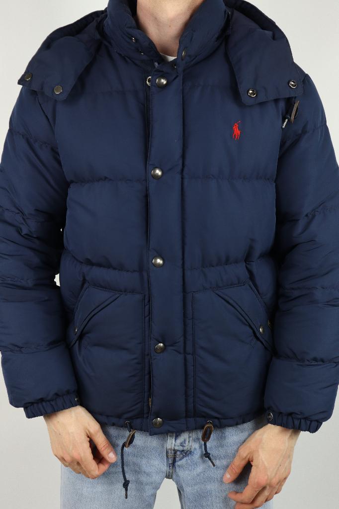 Ralph Lauren puffer winterjas gewatteerd - S, -, Blauw, -, Ralph Lauren