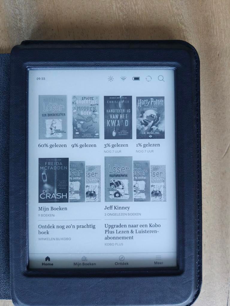 Kobo e-reader Nia met sleepcoverhoesje, Computers en Software, E-readers, 8 GB, 6 inch of minder, Kobo, Ophalen of Verzenden