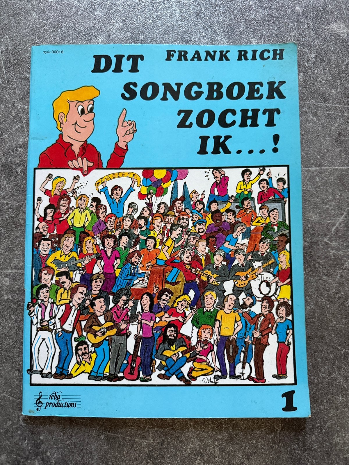 Frank Rich dit songboek zocht ik deel 1, Wereldmuziek, Gitaar, Overige soorten, Ophalen of Verzenden