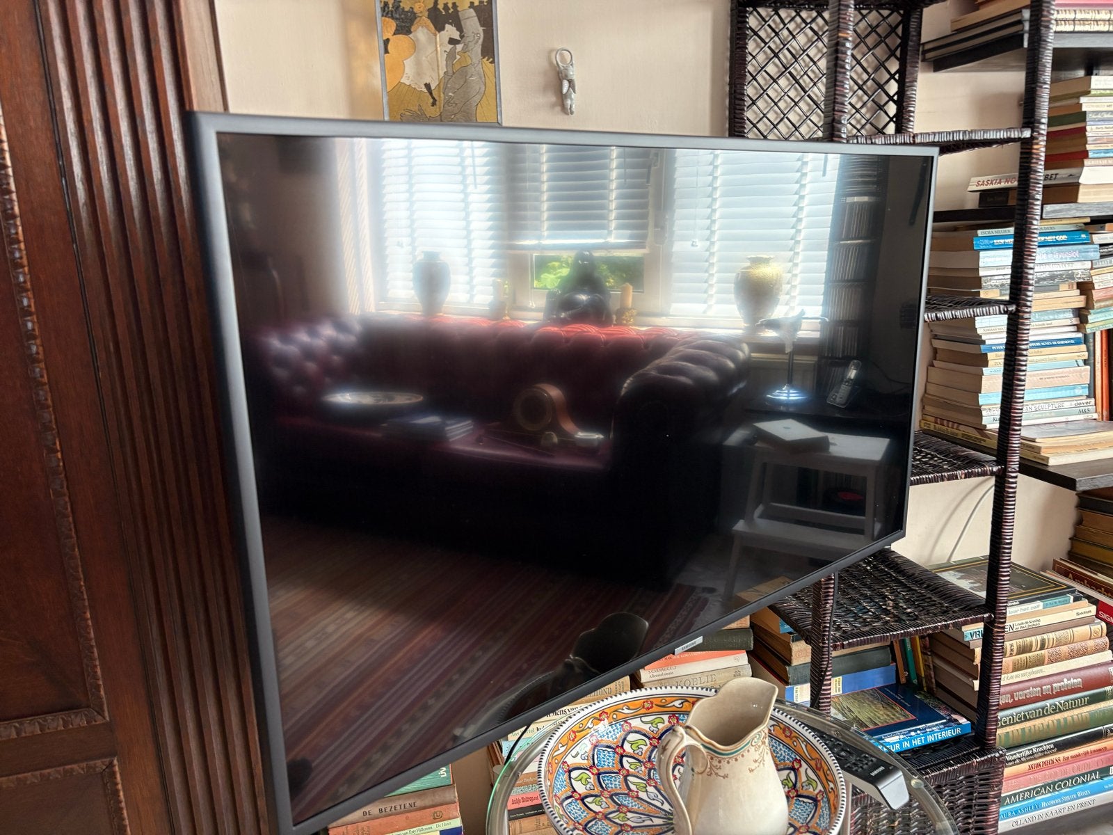 Samsung 4K Smart TV met muurbeugel en afstandsbediening, Ophalen, 50 Hz, Samsung, 100 cm of meer