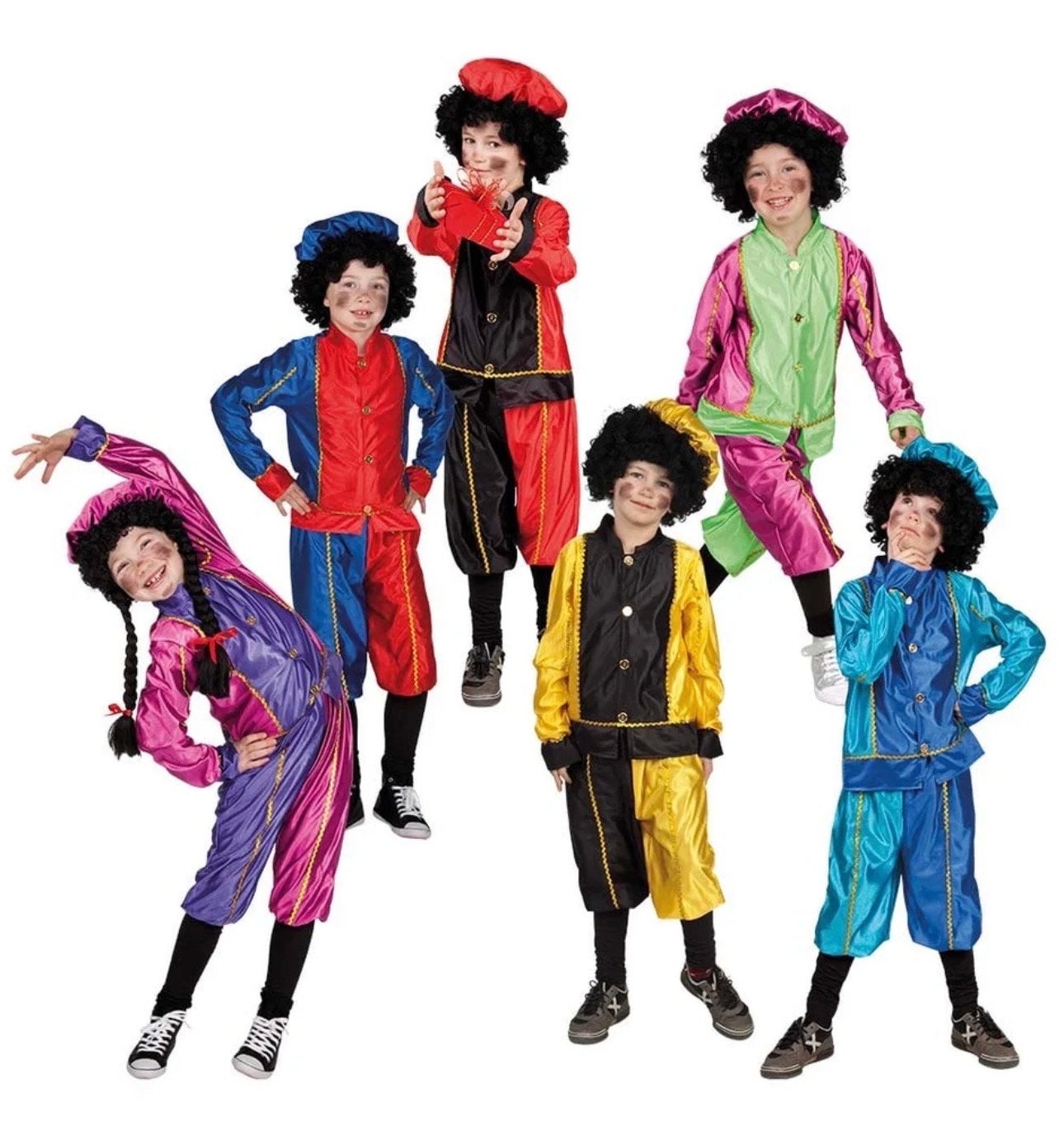 Pietenpakken - Diverse kleuren en maten beschikbaar, Ophalen of Verzenden, Gebruikt, 122 t/m 128, Jongen of Meisje