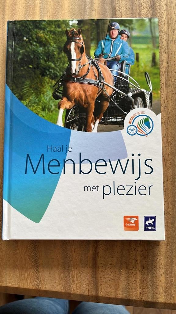 Haal je menrijbewijs met plezier knhs fnrs nieuw!, Ophalen of Verzenden, Beta, Nieuw, HBO