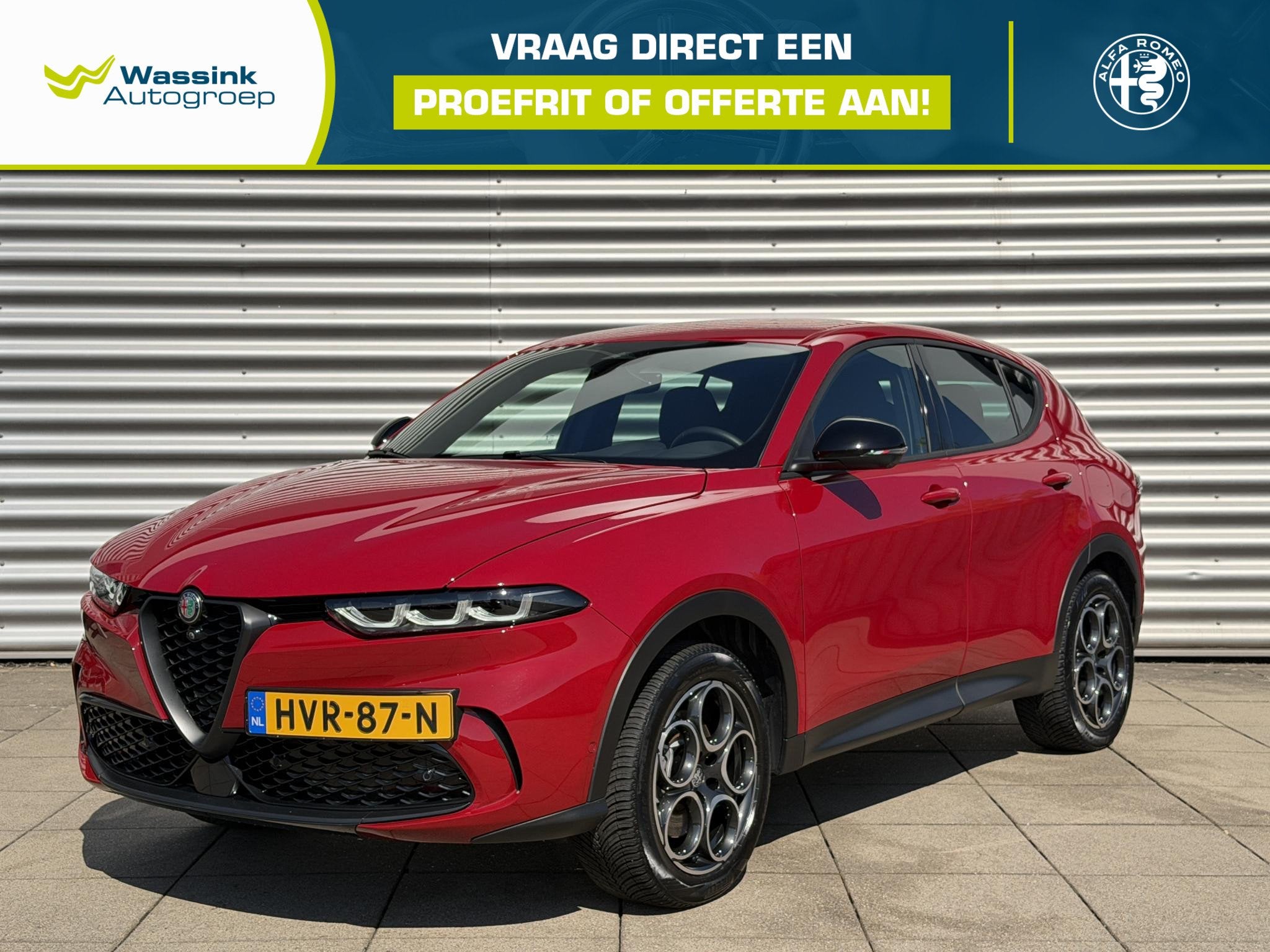 Alfa Romeo Tonale 1.3T PHEV Edizione Business 280 PK | Navig, Auto's, Automaat, 4 cilinders, 150 min, Leder en Stof