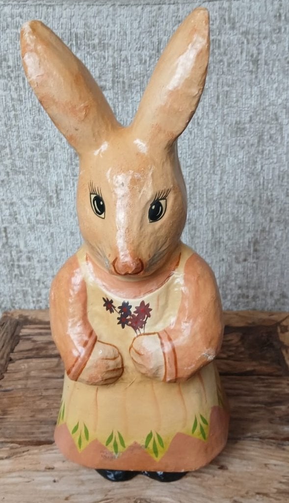 Papier Maché Paashaas, Antiek en Kunst, Curiosa en Brocante, Ophalen of Verzenden