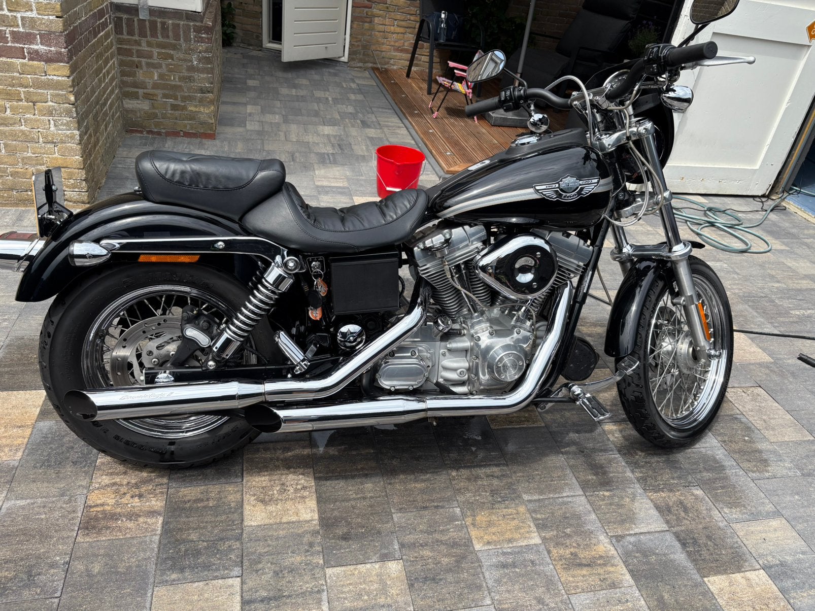 Harley-Davidson FXD Dyna Super Glide 100th Anniversary (2003, Motoren, Motoren | Harley-Davidson, Particulier, Chopper, Ophalen