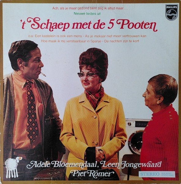 LP Nieuwe Liedjes Uit 't Schaep Met De 5 Pooten 1970 Deel 2, Ophalen of Verzenden, 12 inch, Levenslied of Smartlap