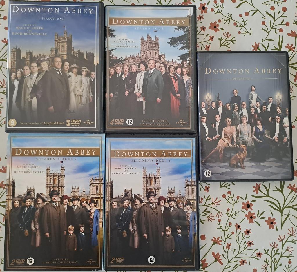Downton Abbey seizoen 1, 4, 5 en de Film, Cd's en Dvd's, Vanaf 9 jaar, Ophalen of Verzenden, Zo goed als nieuw, Drama