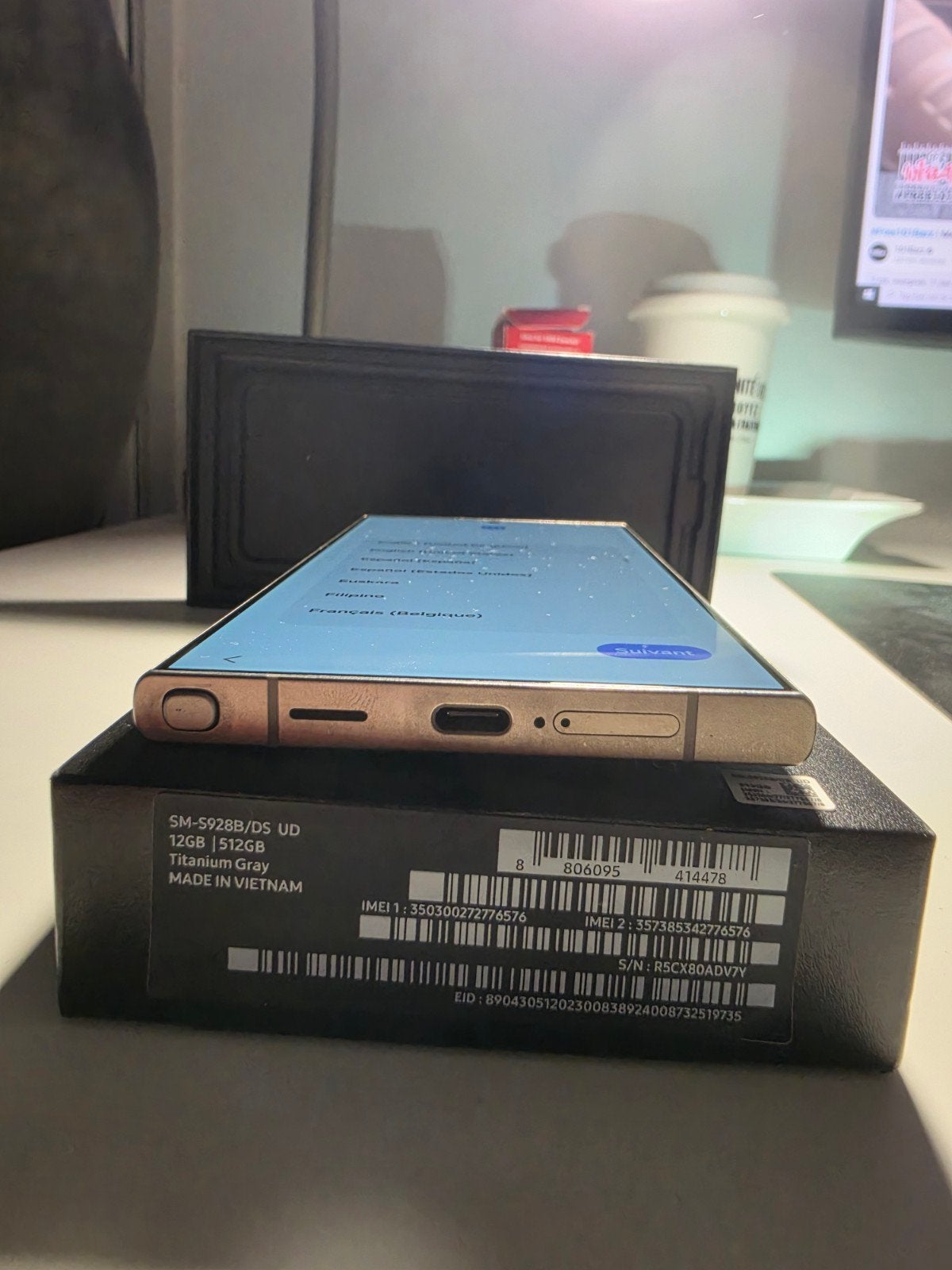 Samsung s24 Ultra 512GB, Telecommunicatie, Mobiele telefoons | Samsung, Galaxy S24, Zo goed als nieuw, Zilver, 512 GB