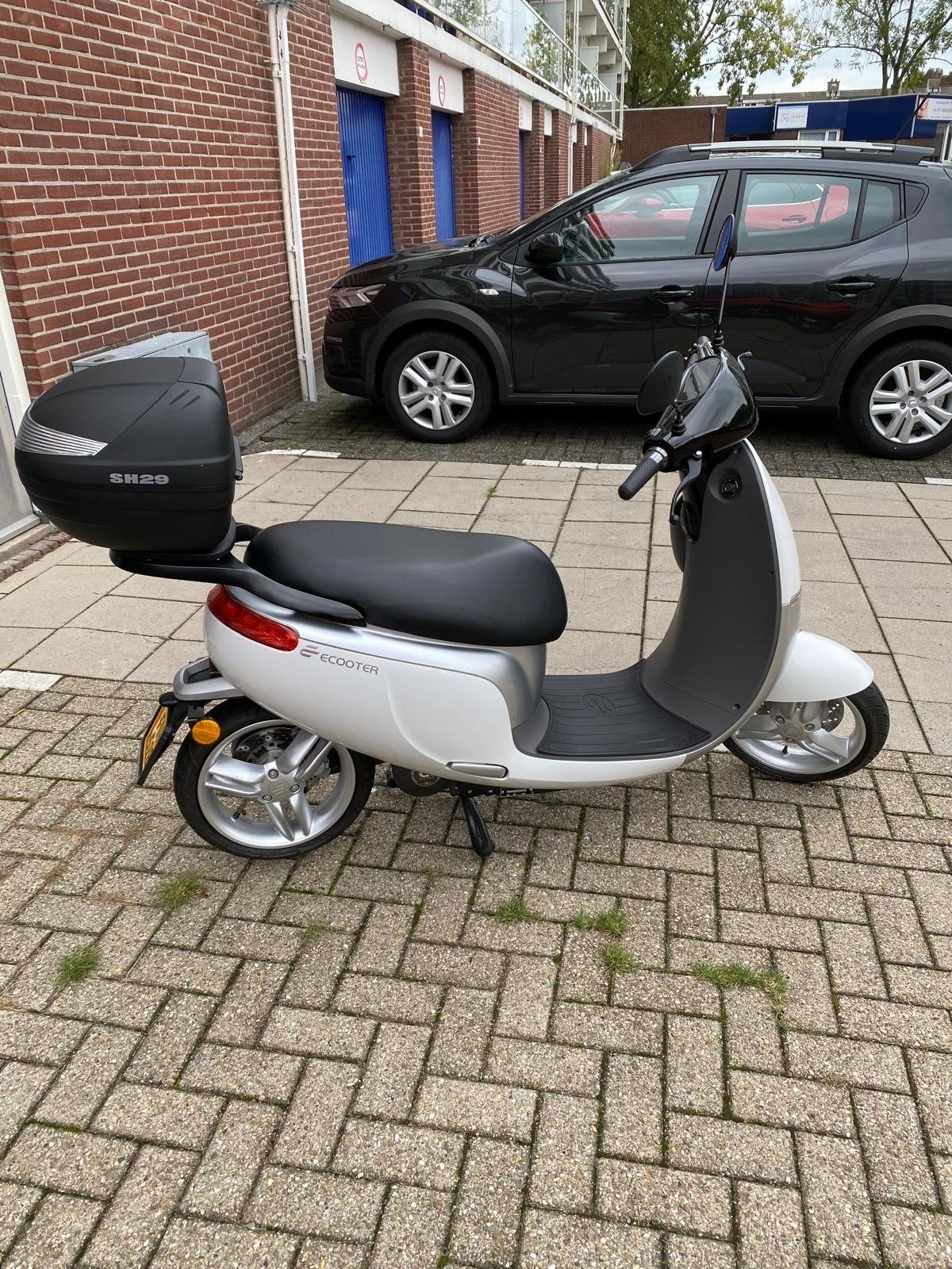 ECOOTER elektrische scooter - 45 km/u - Wit/Zilver, Ophalen, Gebruikt, Overige typen, Overige merken