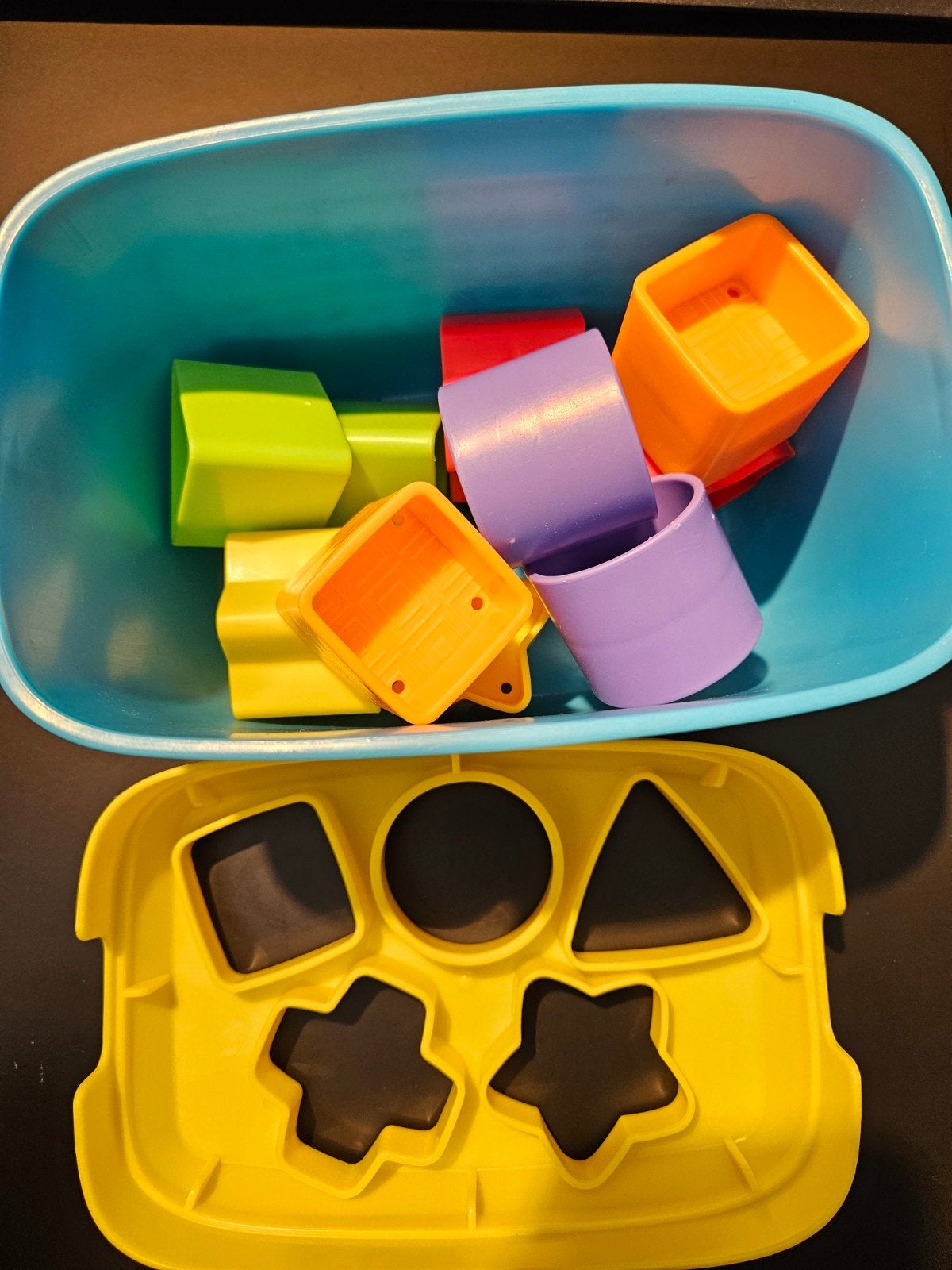 Fisher-Price Vormenstoof met Dieren en Blokken, Ophalen of Verzenden, Zo goed als nieuw, Speelset