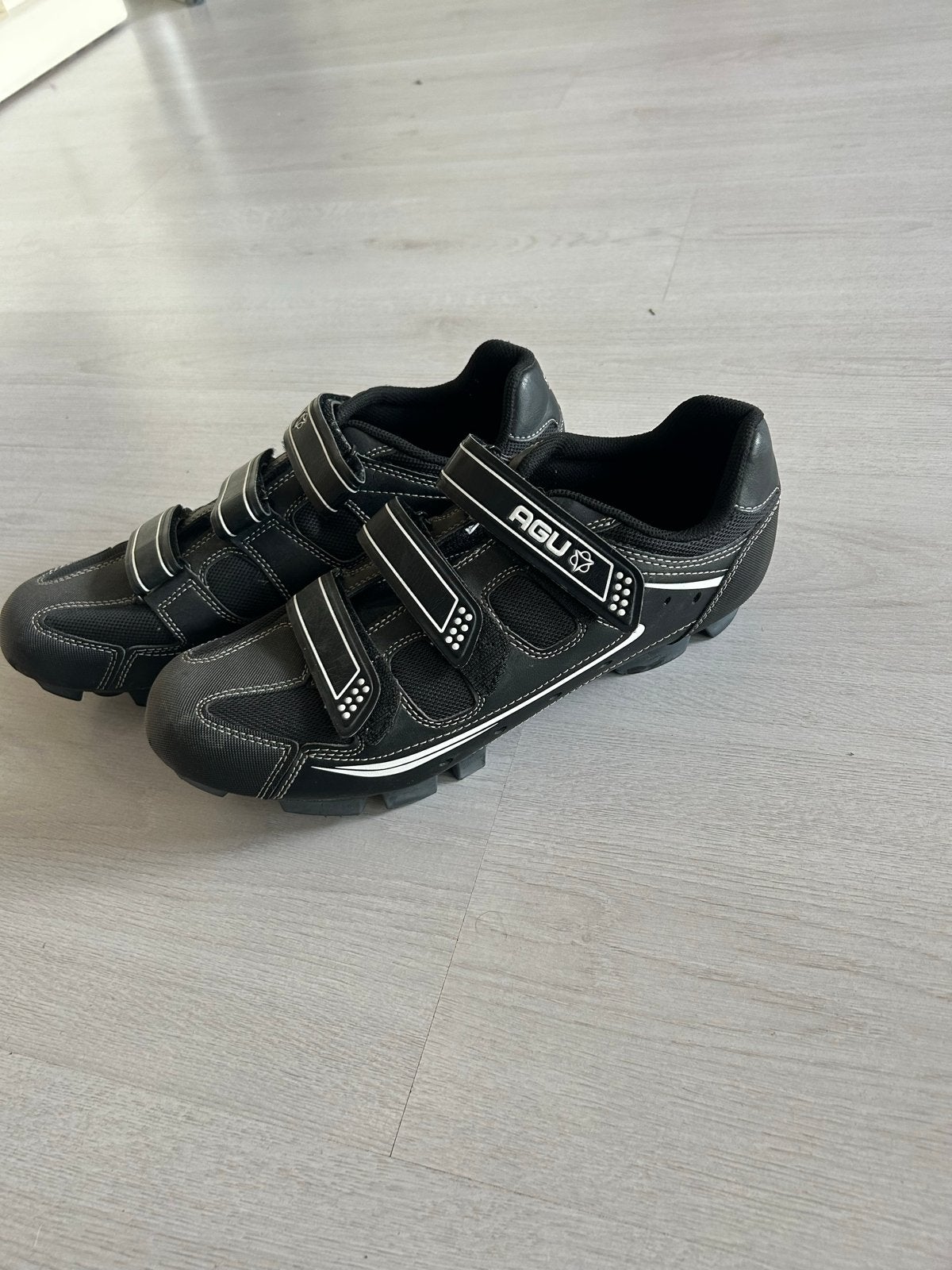 AGU fietsschoenen maat 44 (valt als 43) zgan, Fietsen en Brommers, Ophalen, Heren, Schoenen, Overige maten
