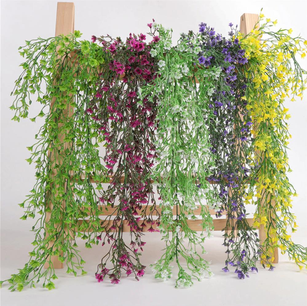 Guirlande Kunstplant / Hang Plant Hangplant Kunst Nep Sier, Verzenden, Nieuw, Kunstplant