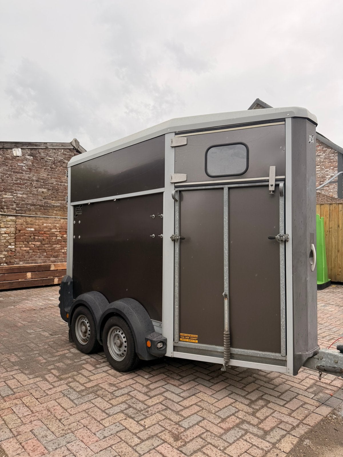 Ifor Williams HB403 1,5 paards trailer met zadelkamer, Dieren en Toebehoren, Ophalen, Gebruikt, Aluminium, 1½-paards trailer
