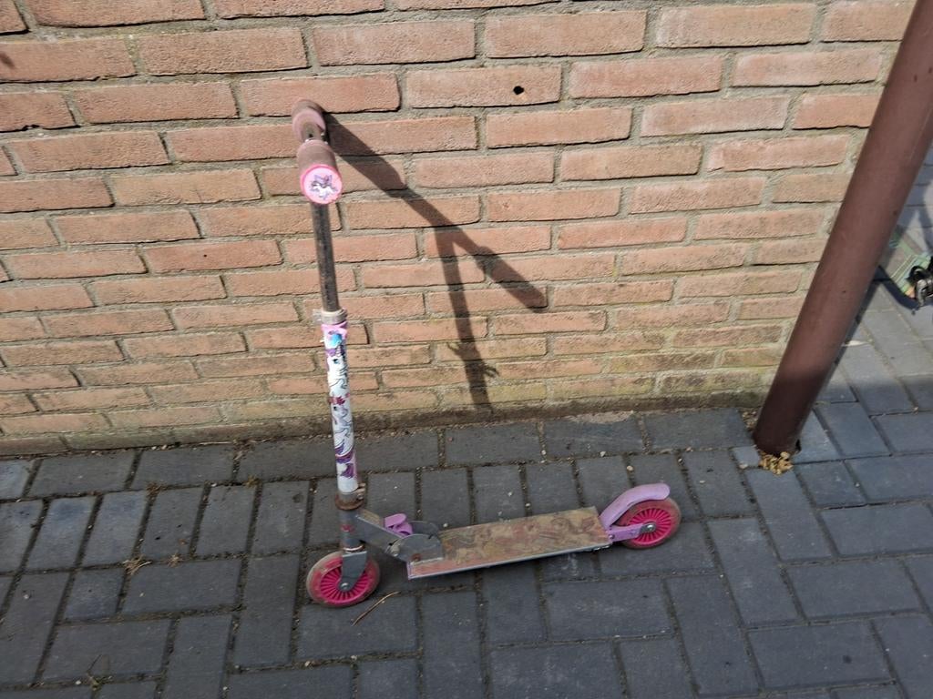 Unicorn step met lichtjes in de wielen, Fietsen en Brommers, Ophalen, Gebruikt, Gewone step