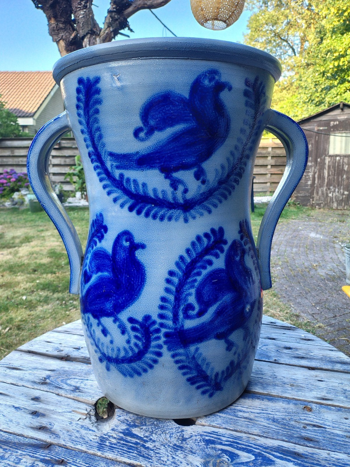 Grote, oude Keulse pot 53cm hoog, Ophalen
