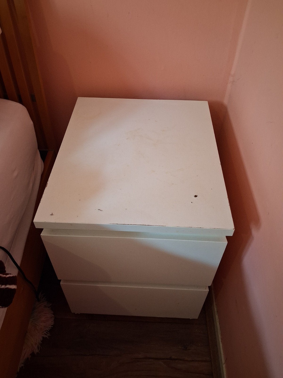 Ikea Malm nachtkastje Zwolle Centrum, Ophalen, Gebruikt, Minder dan 45 cm