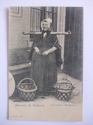 P317 Klederdracht Arnemuiden Zeeland, Verzenden, Voor 1920, Ongelopen, Zeeland