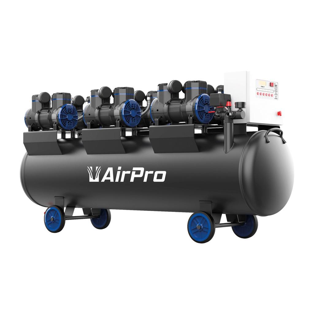 Compressor olievrij 6x2pk 280L tank 400V / Nieuw, Ophalen, Nieuw