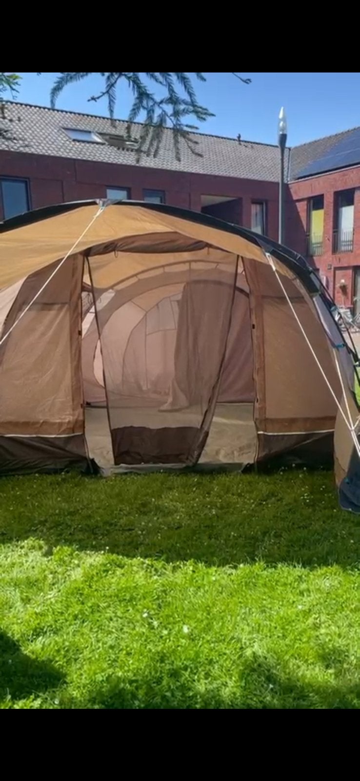 Outdoor vrijbuiter pine 300 tent 6 personen, Ophalen, Gebruikt