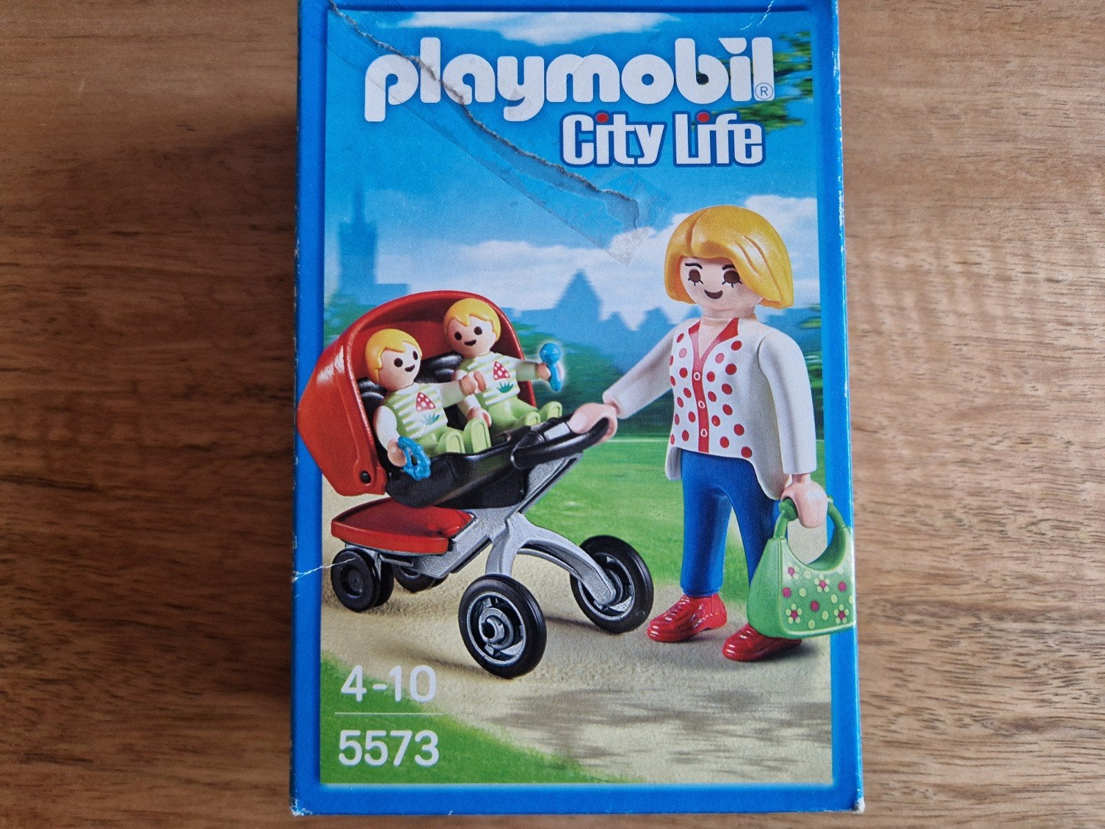 Playmobil 5573 tweeling met moeder, Ophalen, Zo goed als nieuw