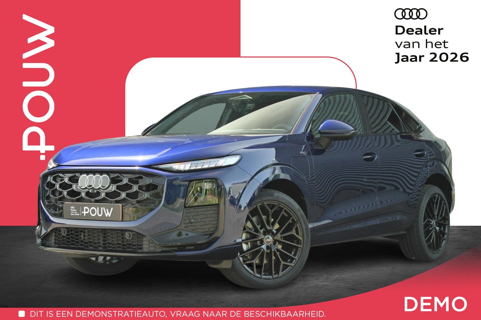 Audi Q3 Sportback 1.5 e-hybrid 272pk S edition | 20" Velgen, Auto's, Audi, 12 maanden, 1800 kg, 1498 cc, 4 cilinders