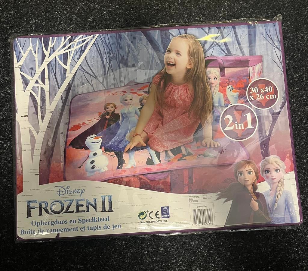 Frozen speelkleed opbergdoos, Ophalen of Verzenden, Nieuw, Kleed of Kussen