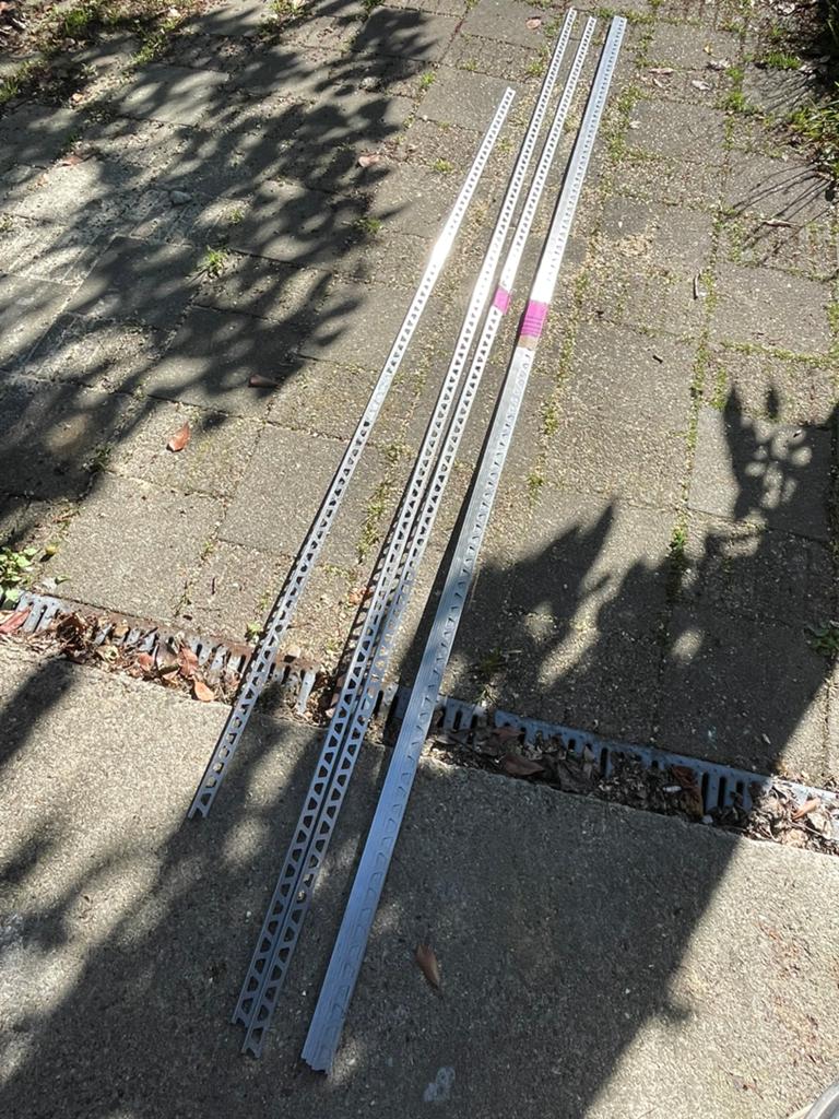 Tegelprofielen Schluter Jolly RVS geborsteld, Ophalen of Verzenden, Nieuw