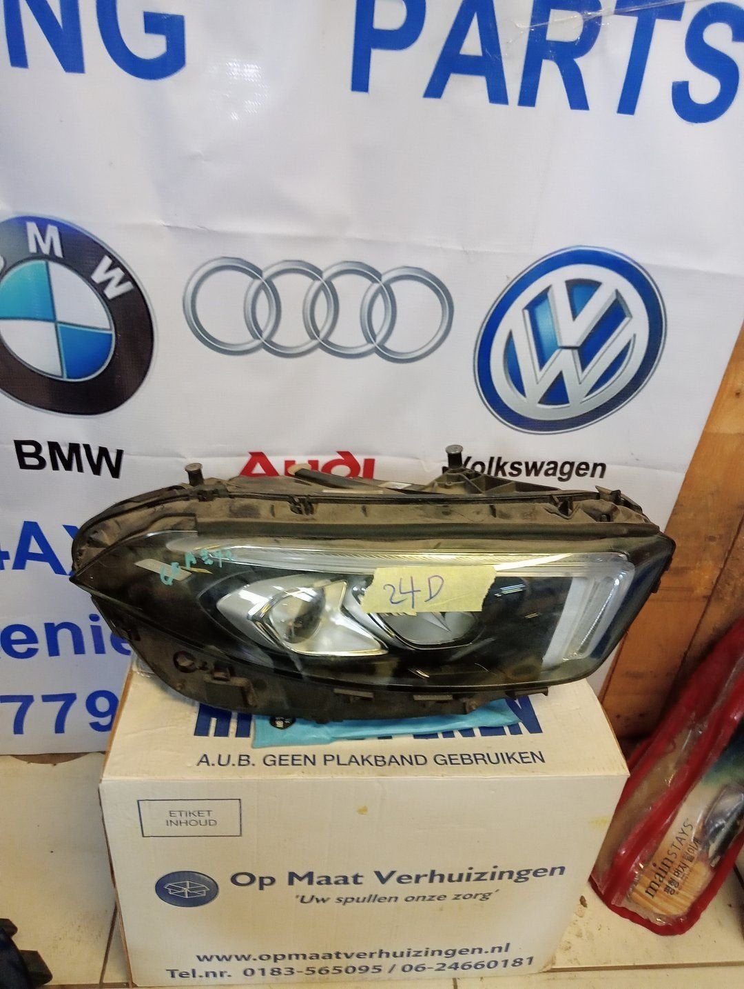 A KLASSE W177 HIGH LED KOPLAMP RECHTS A1779064803 ORIGINEEL, Gebruikt, -, Ophalen of Verzenden, -