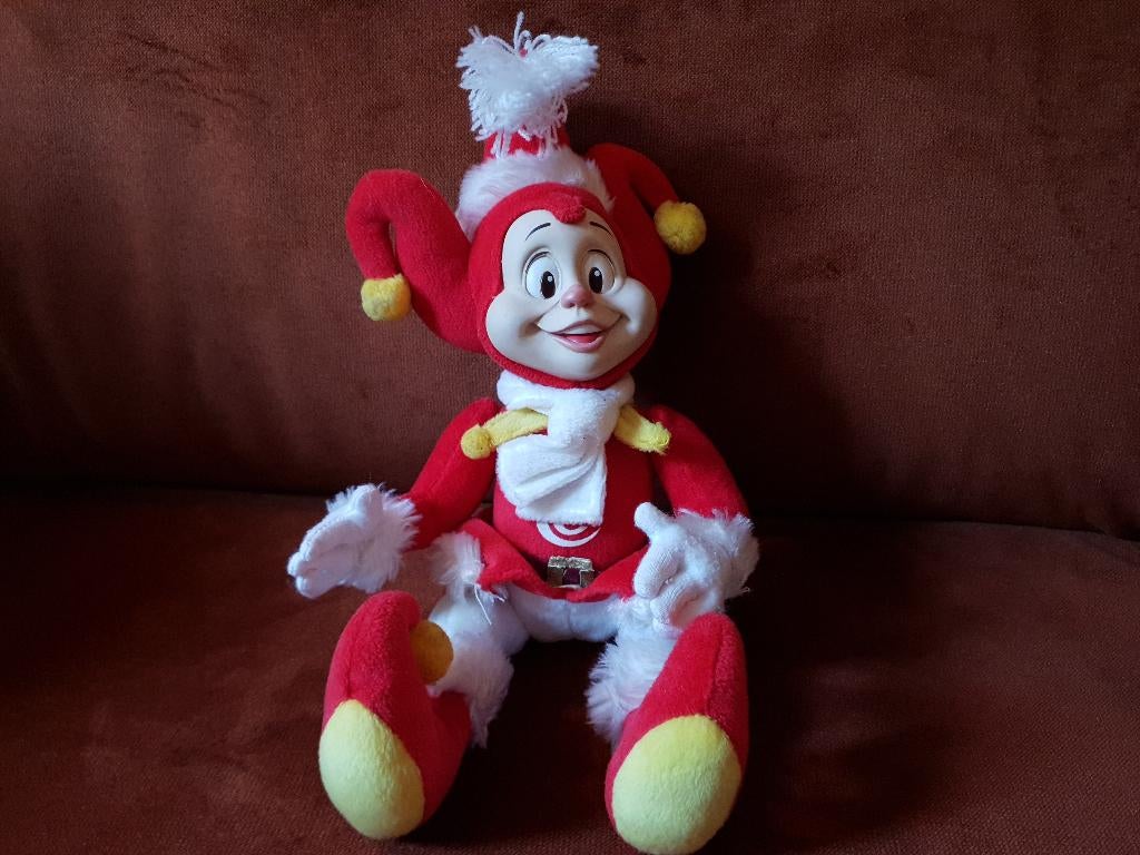 Efteling - Knuffel Kerst Pardoes (Verstelbaar), Verzamelen, Ophalen of Verzenden, Zo goed als nieuw, Beeldje of Poppetje