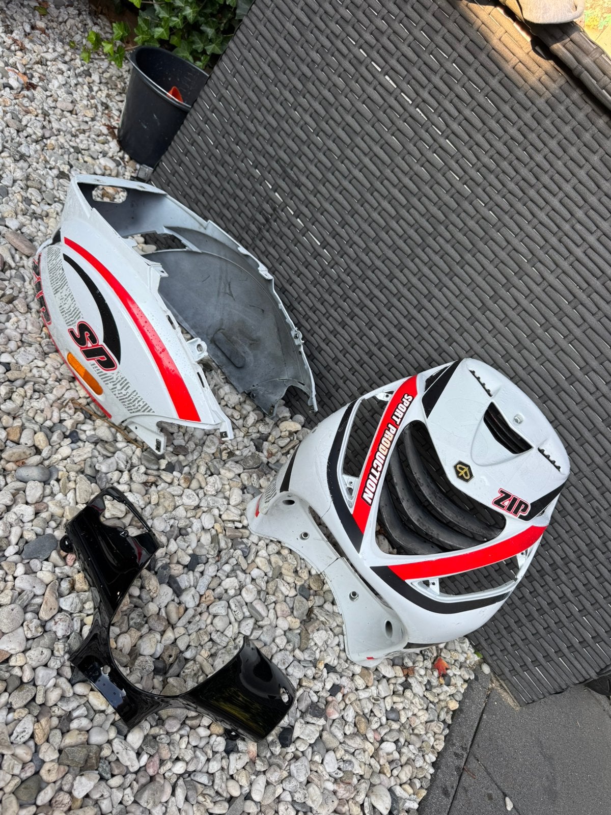 Orginele piaggio zip SP kappenset, Ophalen of Verzenden, Gebruikt, Kap, Piaggio