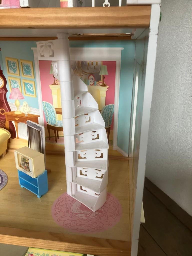 Kidkraft Kaylee Barbie poppenhuis, Ophalen, Gebruikt, Poppenhuis