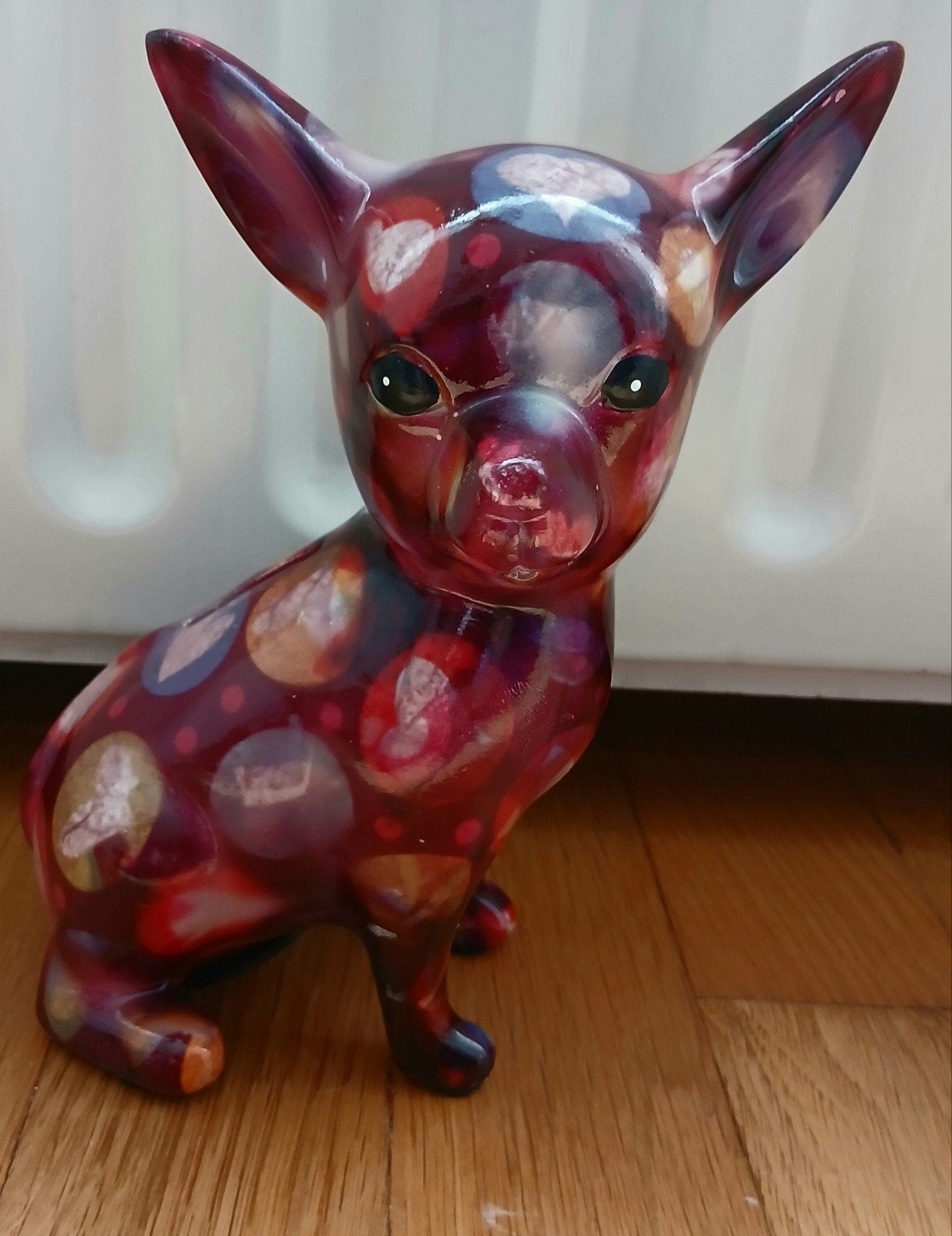 Pomme Pidou Chihuahua Keramiek Spaarpot, Ophalen of Verzenden, Zo goed als nieuw, Overige materialen, Dier