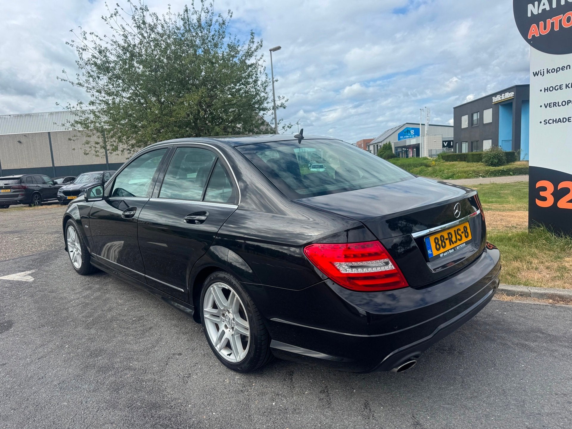 Mercedes-Benz C-klasse | 2011 | 180 Business Class Avantgard, Auto's, Euro 5, 1796 cc, Zwart, Handgeschakeld