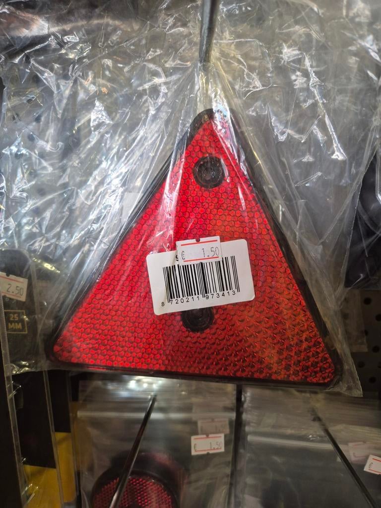Driehoeksreflector, Caravans en Kamperen, ., Nieuw, Ophalen of Verzenden, .