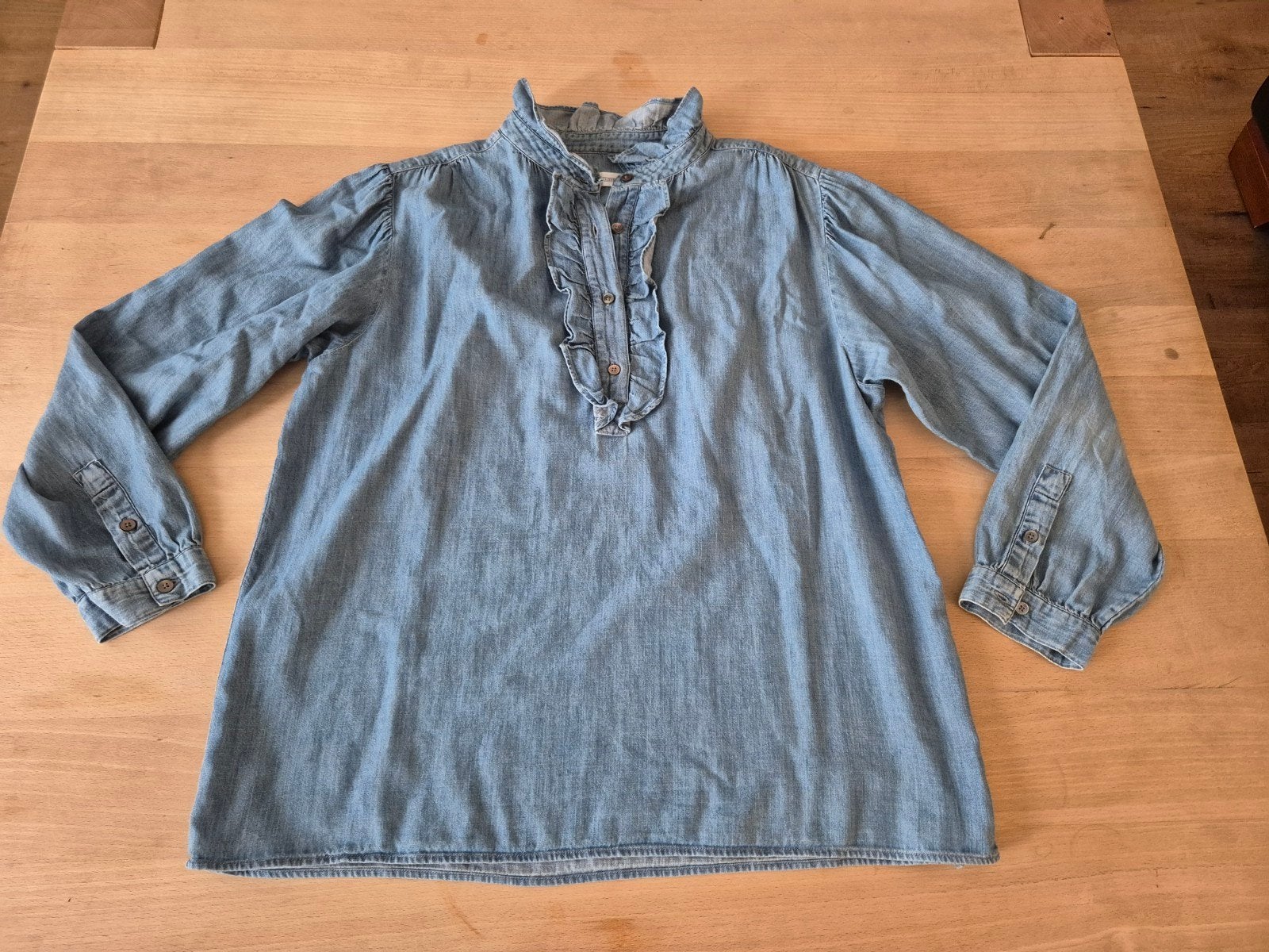 Prachtige denim blouse Closed.Maat L., Closed, Maat 42/44 (L), Zo goed als nieuw, Verzenden
