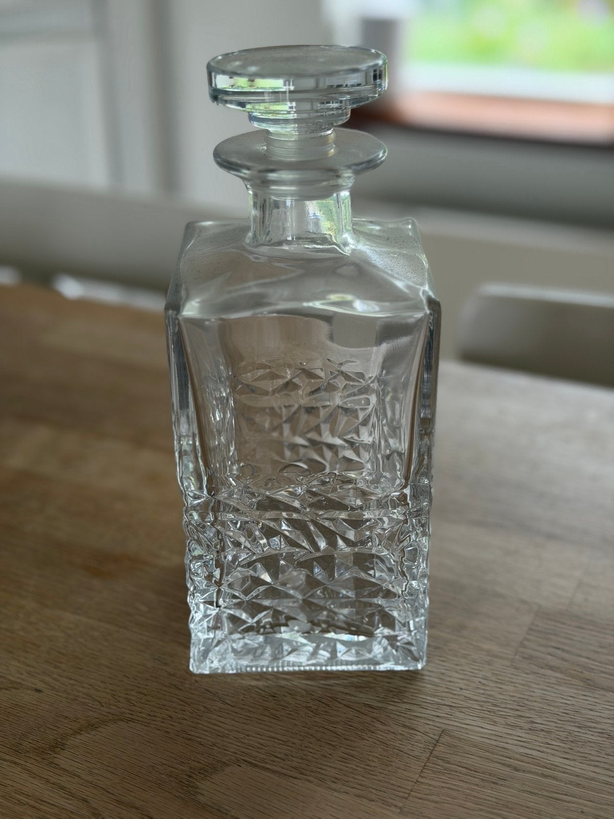 Luigi Bormioli karaf van glas (0,75 l), Ophalen of Verzenden