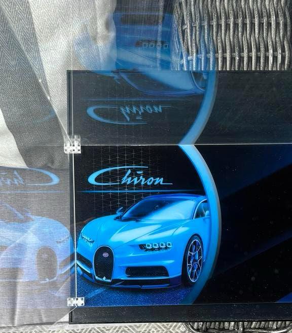 Acryl display box voor Lego model: Bugatti Chiron, Ophalen, Gebruikt