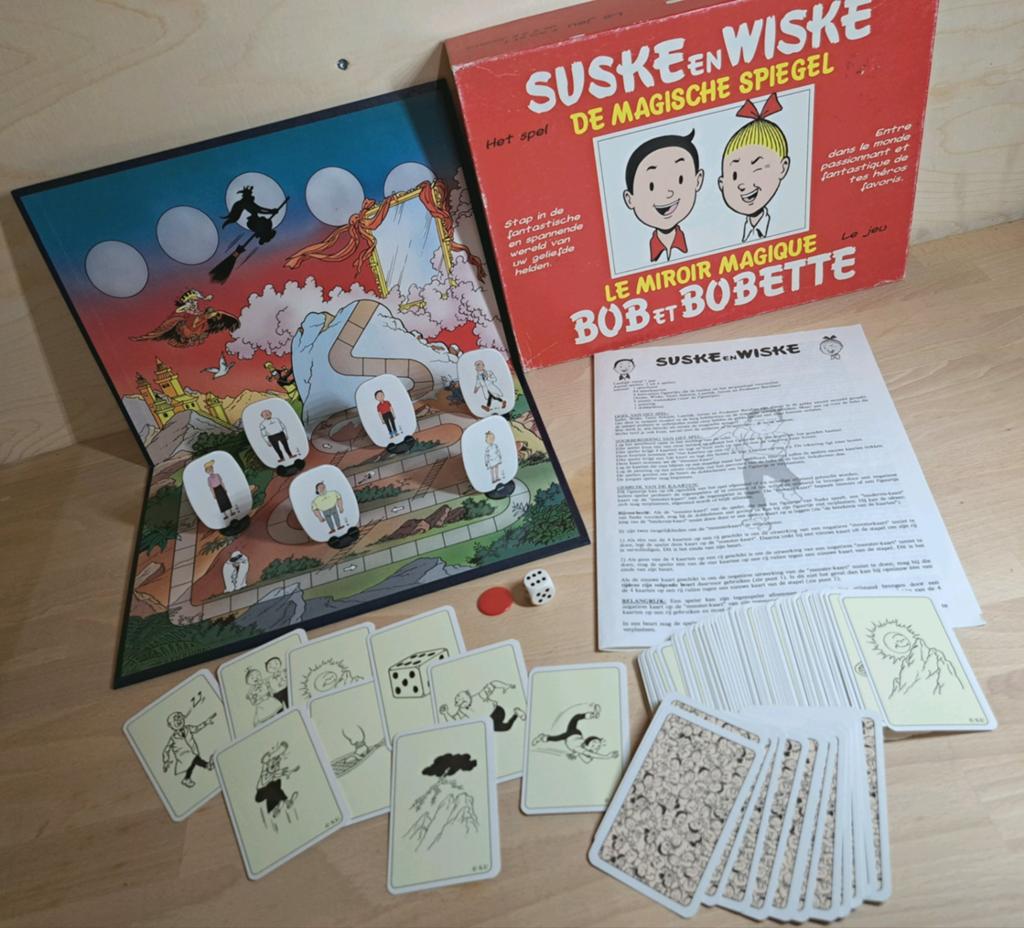 Ganzenbord - Suske en Wiske, Hobby en Vrije tijd, Gezelschapsspellen | Bordspellen, Vijf spelers of meer, Ophalen of Verzenden