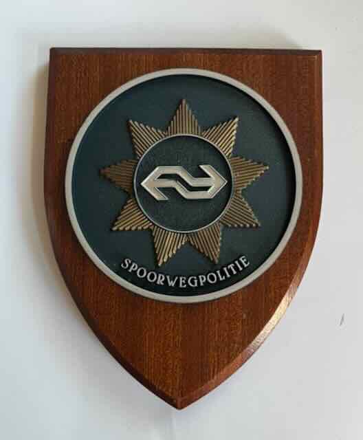 NS  Spoorweg  Schild, Ophalen of Verzenden, Gebruikt, Trein, Overige typen