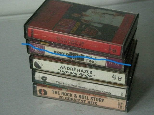 cassettebandjes, Gebruikt, 2 t/m 25 bandjes, Overige genres, Ophalen of Verzenden