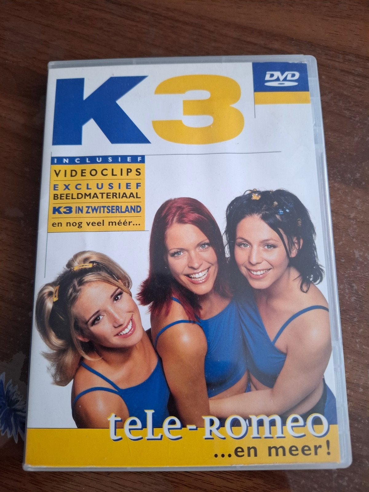 K3 - Tele-Romeo ...en meer! DVD met videoclips en extra's, Alle leeftijden, Nederlands, Zo goed als nieuw, Familie
