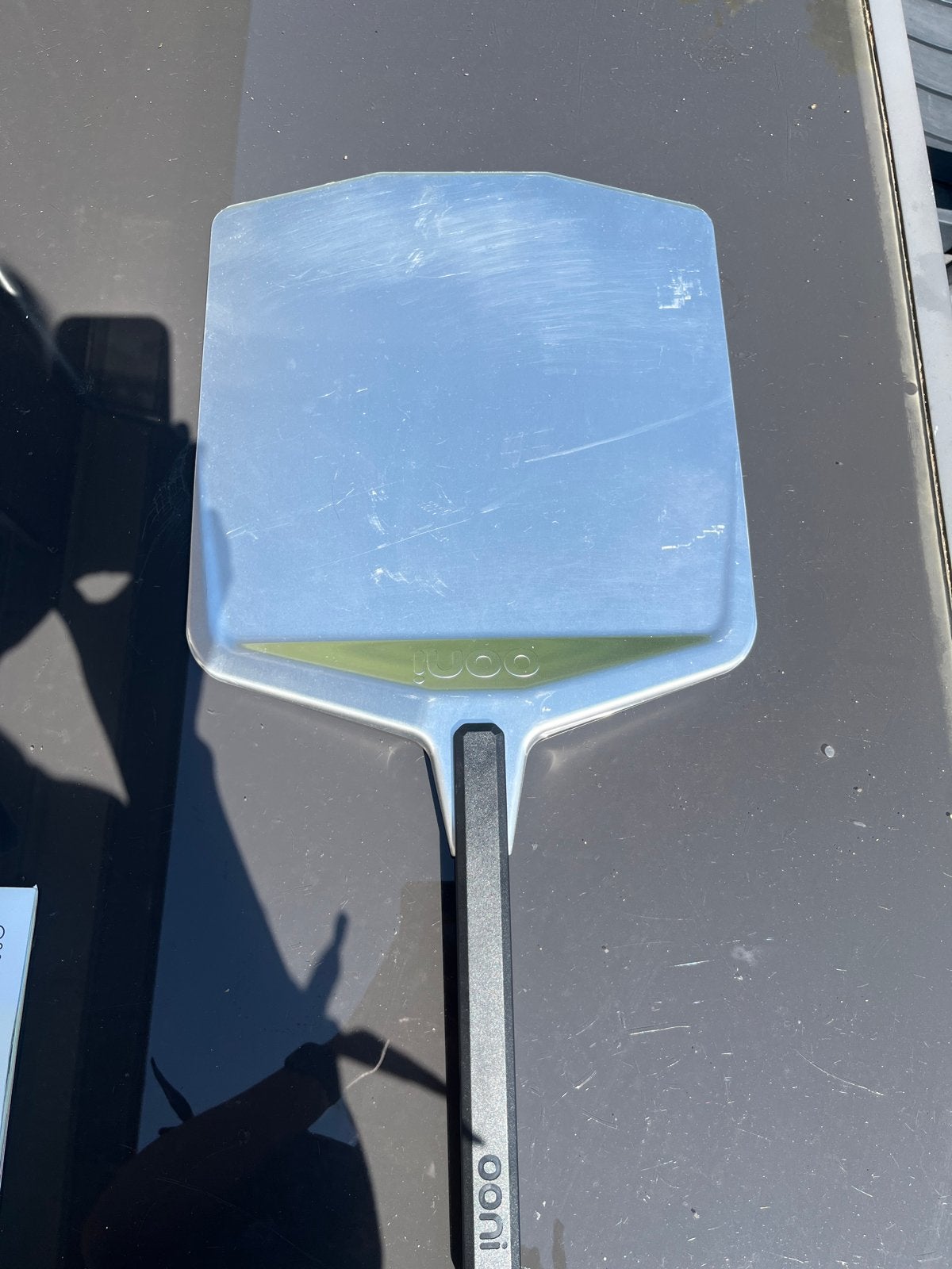 Ooni pizza schep 35,5 cm x 34,5cm, Ophalen, Zilver, Metaal, Overige merken