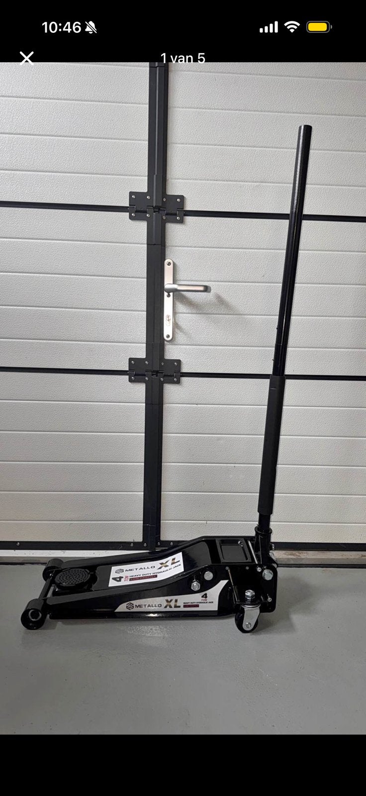 Grote auto krik, Ophalen of Verzenden, Zo goed als nieuw, Hydraulisch, Garagekrik