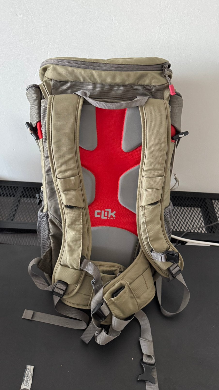 Clik Elite, Audio, Tv en Foto, Gebruikt, Rugtas, Gevoerd, Overige kleuren