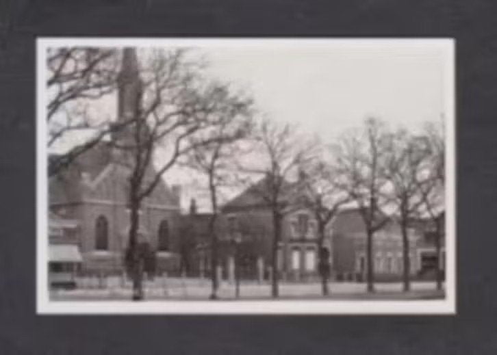 Stadskanaal Gereformeerde Kerk met Pastorie 1947., Verzamelen, Ophalen of Verzenden, 1940 tot 1960, Ongelopen, Groningen