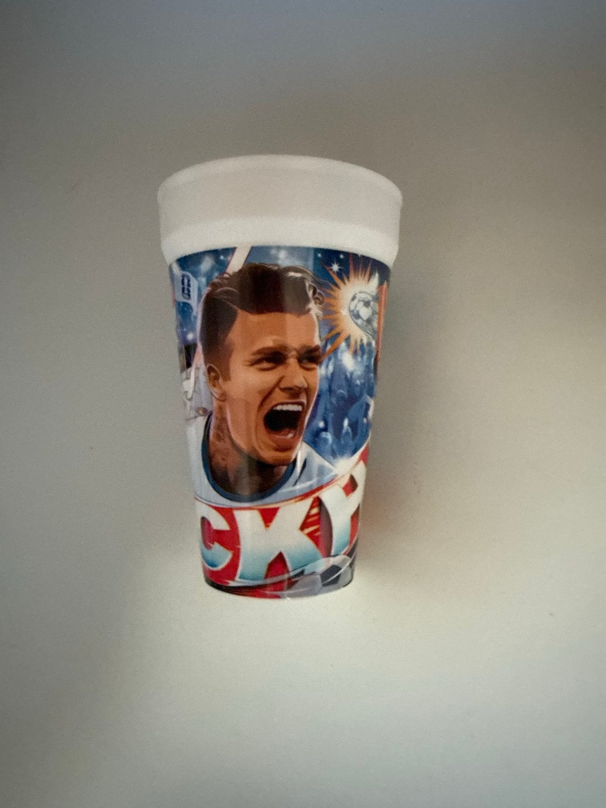 David Beckham beker van McDonald's, Verzenden, Zo goed als nieuw