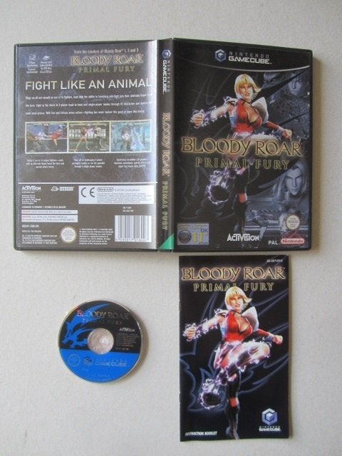 Bloody Roar Nintendo Gamecube, Vechten, 1 speler, Ophalen of Verzenden, Zo goed als nieuw