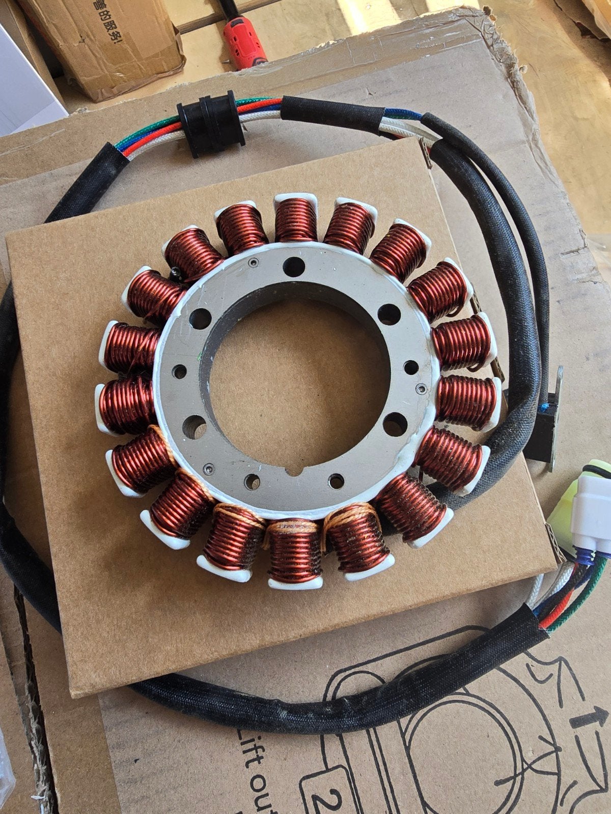 Stator voor motorfiets - 4x beschikbaar, Ophalen of Verzenden